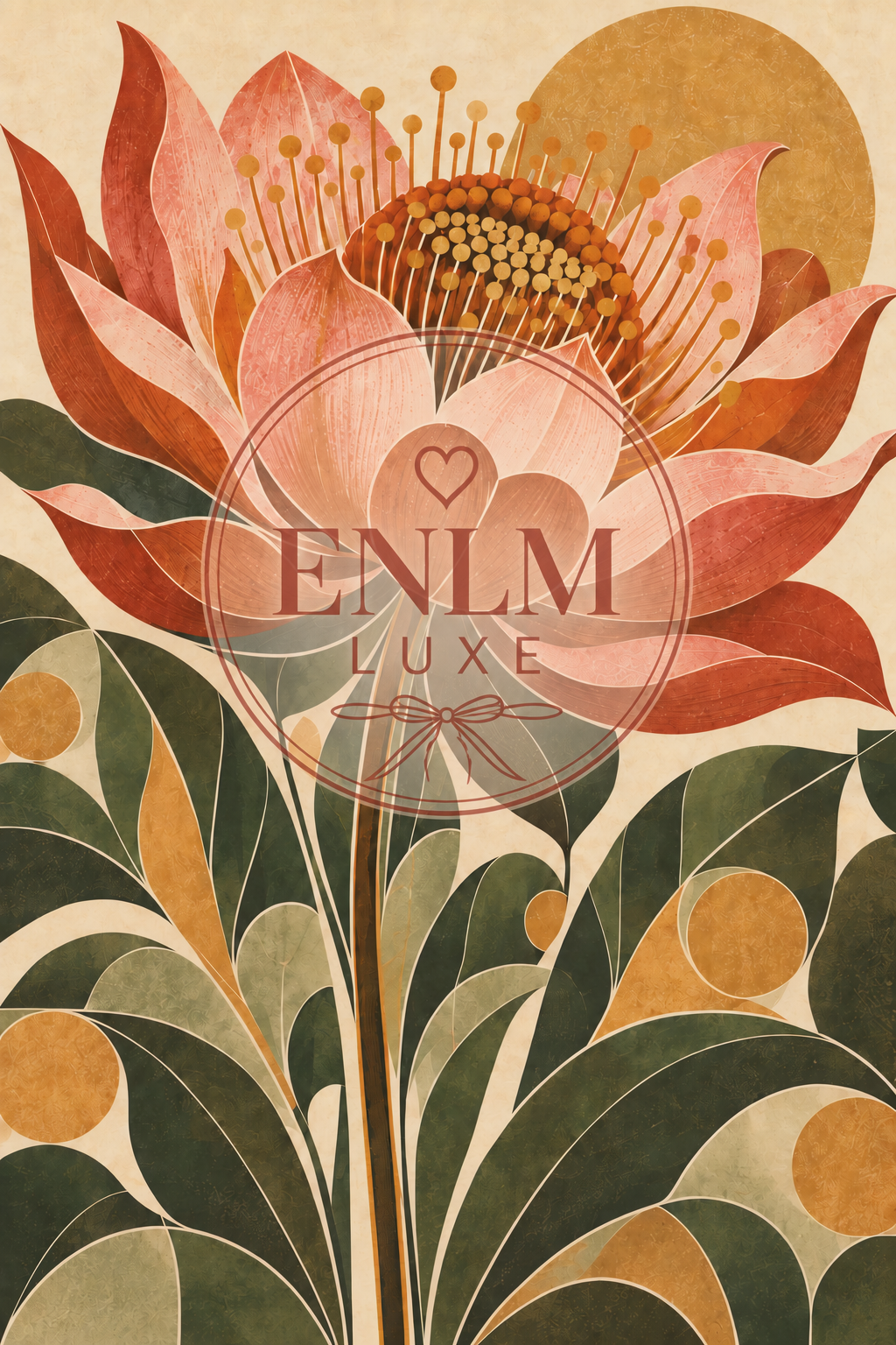 Fantastical Botanical Garden - Wall Art - Printable - A4